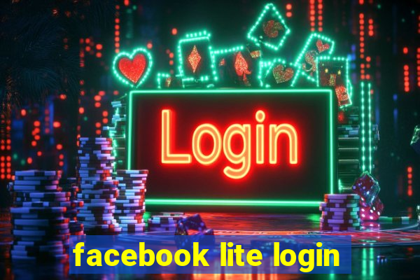 facebook lite login